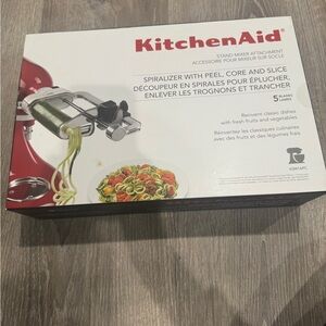KitchenAid Red Spiralizer Attachment